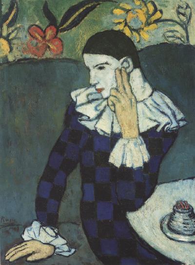 SeatedHarlequin_picasso