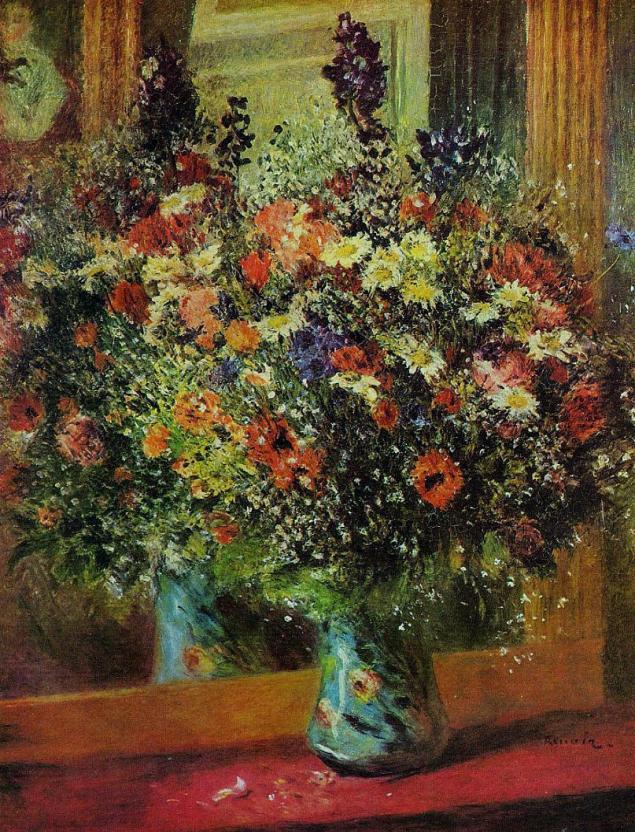 Bouquet in front of a Mirror, 1876-77