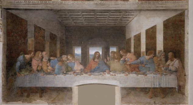 La ultima Cena (Last Supper), Leonardo Da Vinci, 1495-98