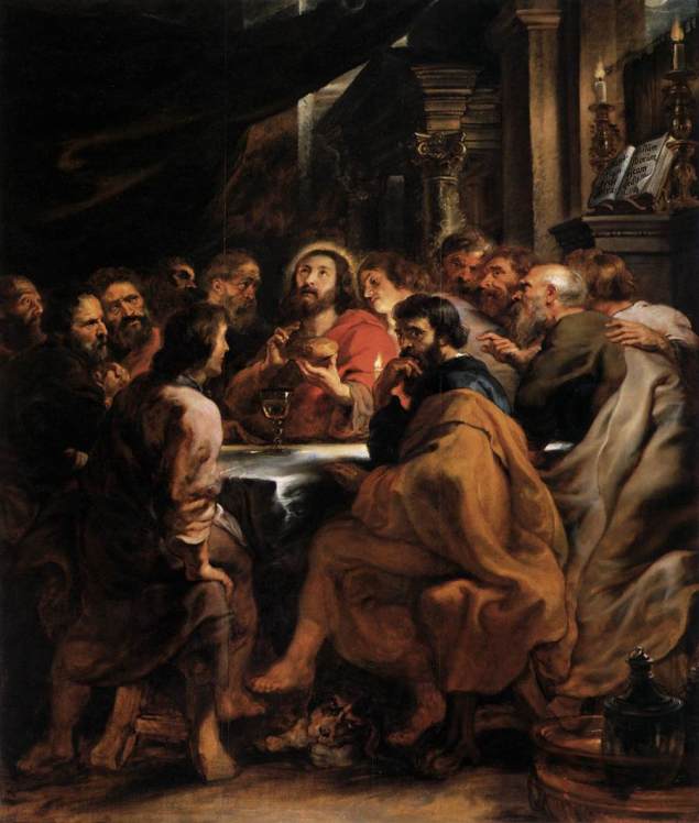 Last Supper, Peter Paul Rubens, περ, 1630-31