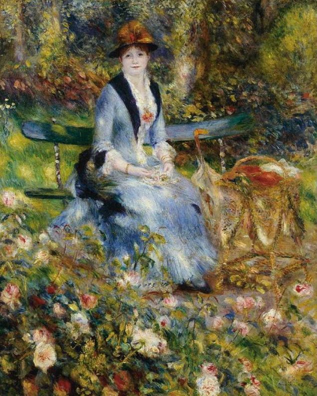 Madame Leon Clapisson among the Roses, 1882