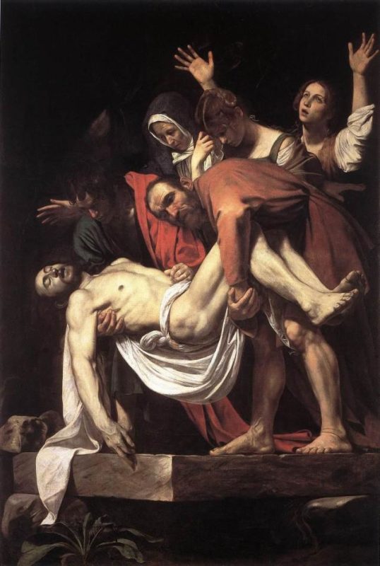 The Entombment of Christ, Caravaggio, περ. 1602