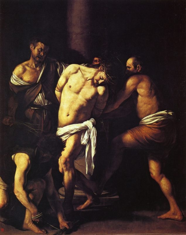 The Flagellation of Christ, Caravaggio, 1610