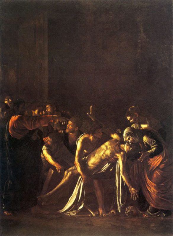 The Raising of Lazarus (Caravaggio), 1609