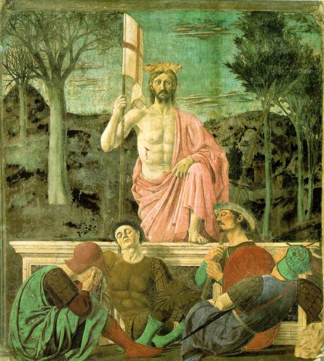 The Resurrection, Piero della Francesca, περ. 1460 (fresco)