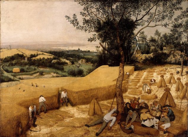 Pieter Bruegel-The Harvesters (1565)
