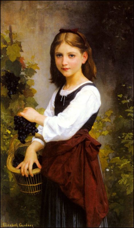14.Elizabeth Jane Gardner Bouguereau Young Girl