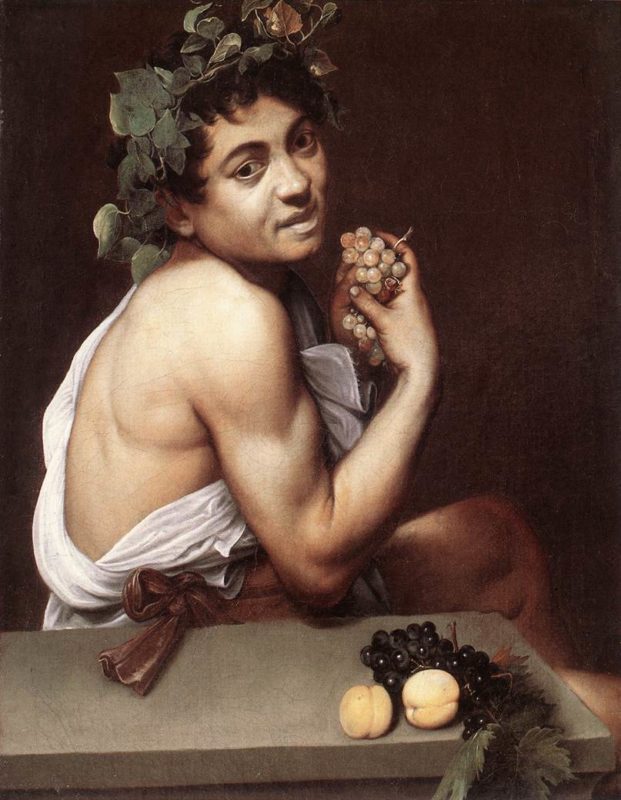 4.Caravaggio Sick Bacchus